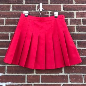 American Apparel Pleated Tennis Skirt
